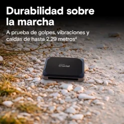 Disco Duro Externo Crucial X9 SSD 2TB USB 3.2 Gen2 Negro