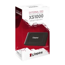 Disco Duro Externo Kingston XS1000 SSD 1TB USB 3.2 Negro