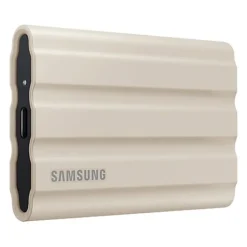 Disco Duro Externo Samsung SSD T7 Shield 1TB USB 3.2 Beige