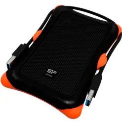 Disco Duro Externo Silicon Power Armor A30 HDD 1TB 2.5" USB 3.2 Negro