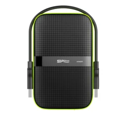 Disco Duro Externo Silicon Power Armor A60 4TB 2.5" USB 3.2 Negro