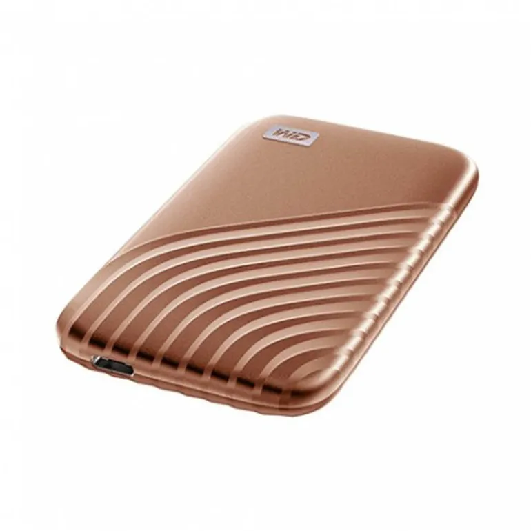 Disco Duro Externo Western Digital My Passport SSD 500GB 2.5" USB 3.2 Oro