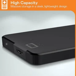 Disco Duro Externo Western Digital Elements SE 4TB 2.5