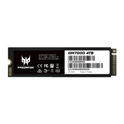Disco Duro M.2 Acer Predator GM7000 4TB PCIe Gen4 x4 NVMe SSD