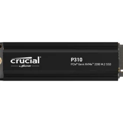 Disco Duro M.2 Crucial P310 1TB PCIe Gen4 x4 NVMe SSD Con Disipador