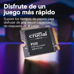 Disco Duro M.2 Crucial P310 1TB PCIe Gen4 x4 NVMe SSD 2230