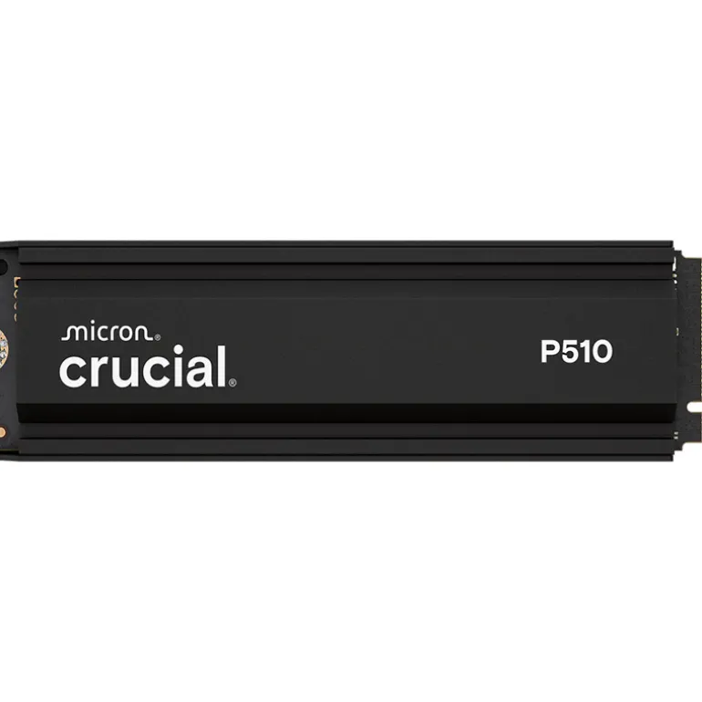 Disco Duro M.2 Crucial P510 2TB PCIe Gen5 x4 NVMe SSD Con Disipador