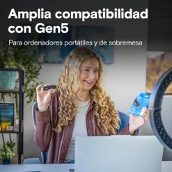 Disco Duro M.2 Crucial P510 2TB PCIe Gen5 x4 NVMe SSD