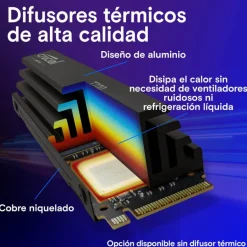 Disco Duro M.2 Crucial T700 2TB PCIe Gen5 x4 NVMe SSD