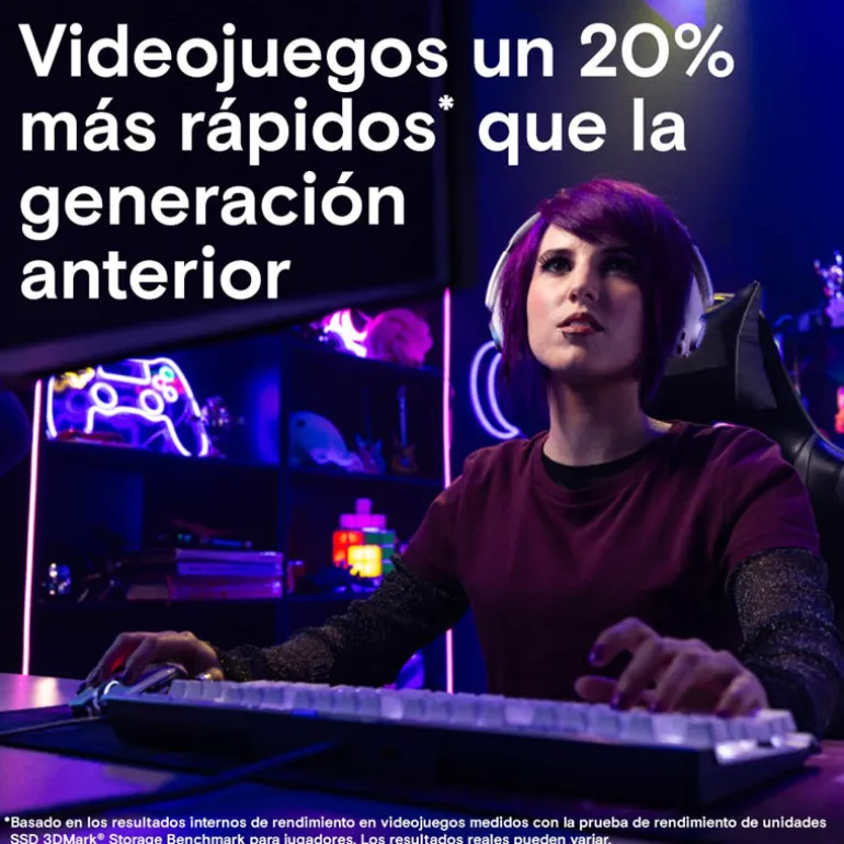 Disco Duro M.2 Crucial T700 4TB PCIe Gen5 x4 NVMe SSD