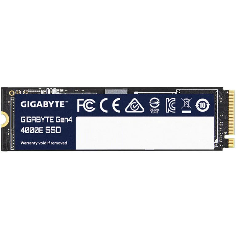 Disco Duro M.2 Gigabyte 4000E 1TB PCIe Gen4 x4 NVMe SSD