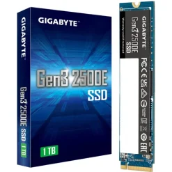 Disco Duro M.2 Gigabyte Gen3 2500E 1TB PCIe Gen3 x4 NVMe SSD