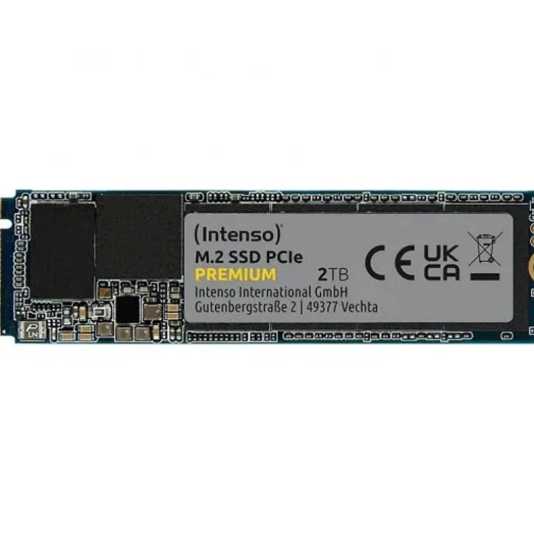 Disco Duro M.2 Intenso Premium 2TB PCIe Gen3 x4 NVMe SSD