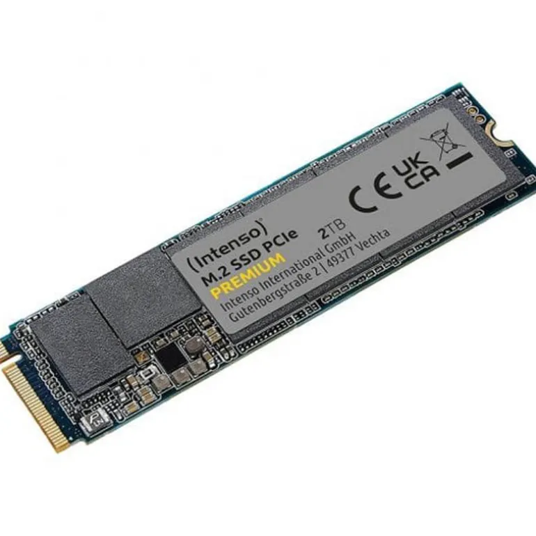 Disco Duro M.2 Intenso Premium 2TB PCIe Gen3 x4 NVMe SSD