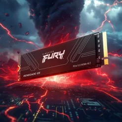 Disco Duro M.2 Kingston Fury Renegade G5 1TB PCIe Gen5 x4 NVMe SSD