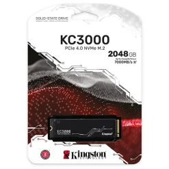 Disco Duro M.2 Kingston KC3000 2TB PCIe x4 NVMe