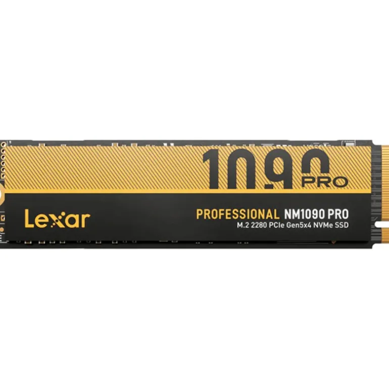 Disco Duro M.2 Lexar NM1090 Pro 1TB PCIe Gen5 x4 NVMe SSD