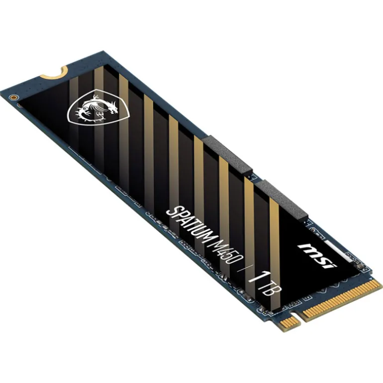 Disco Duro M.2 MSI SPATIUM M450 V1 1TB PCIe 4.0 Gen4 NVMe SSD