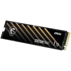 Disco Duro M.2 MSI SPATIUM M461 1TB PCIe Gen4 NVMe