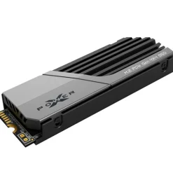 Disco Duro M.2 Silicon Power XS70 1TB PCIe Gen4 x4 NVMe SSD Con Disipador