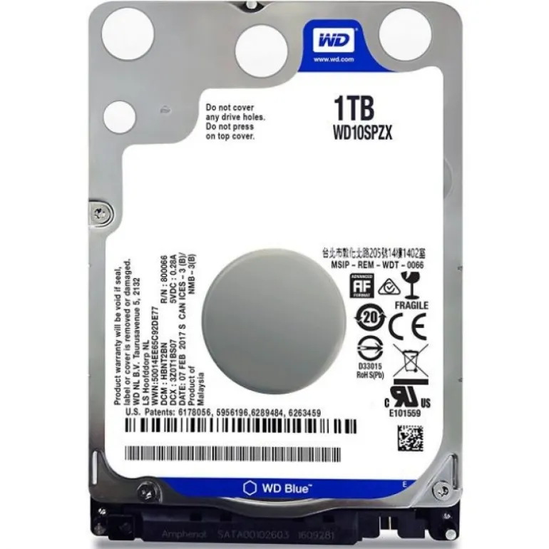 Disco Duro Western Digital Blue PC Mobile 2.5" 1TB