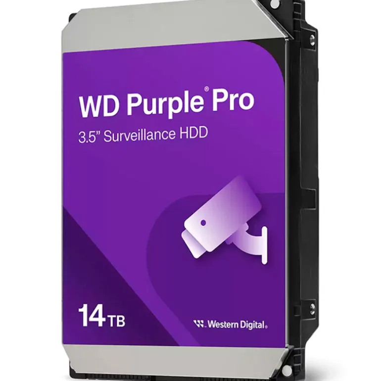 Disco Duro Western Digital Purple Pro Surveillance 14TB 3.5" SATA6 512MB