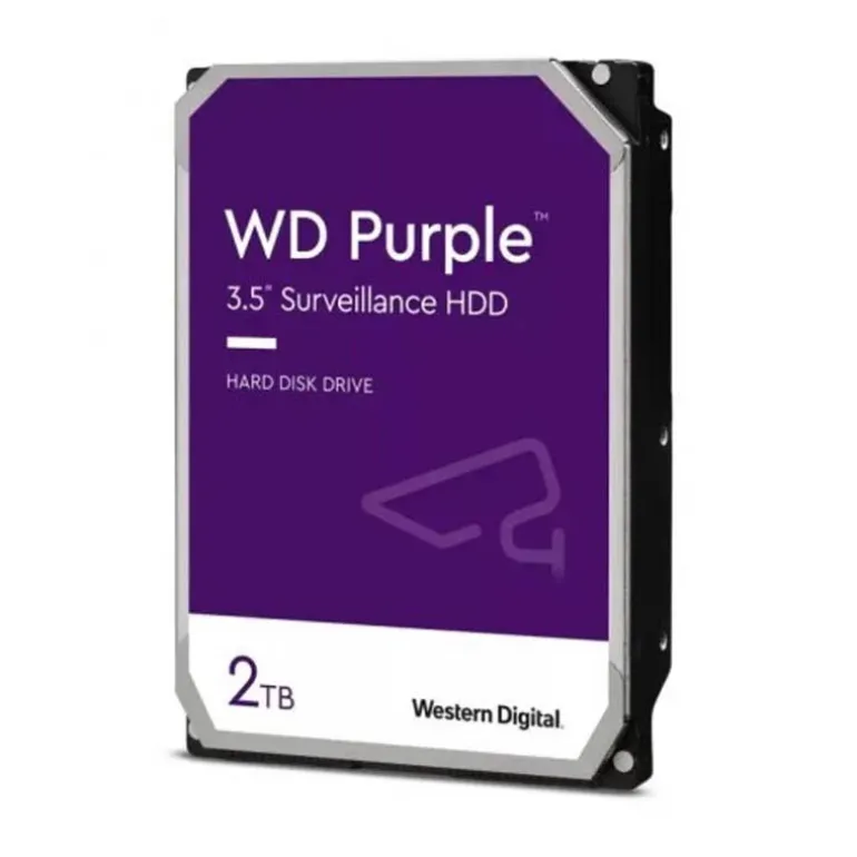 Disco Duro Western Digital Purple Surveillance 2TB 3.5" SATA3 64MB