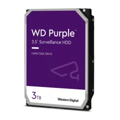 Disco Duro Western Digital Purple Surveillance 3TB 3.5" SATA3 64MB