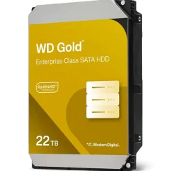 Disco Duro Western Digital Gold Enterprise Class 22TB 3.5" SATA3 512MB