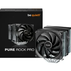 Disipador CPU be quiet! Pure Rock Pro 3 Plata