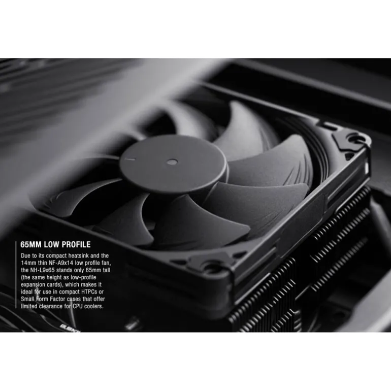 Disipador CPU Noctua NH-L9x65 chromax.black