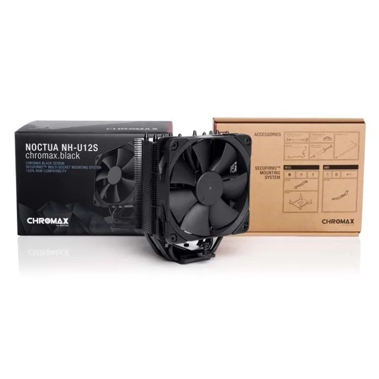 Disipador CPU Noctua NH-U12S Chromax.black