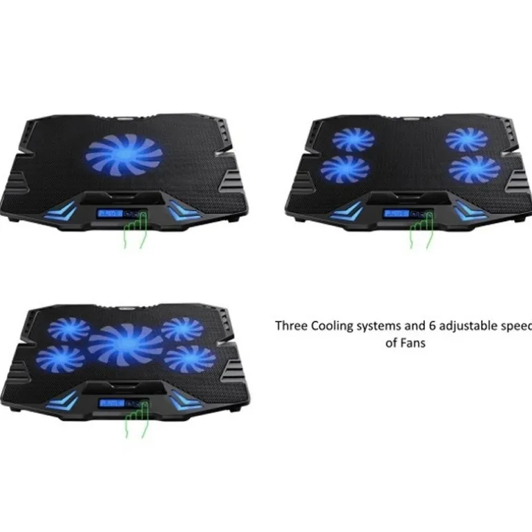 Disipador Portátil Ewent EW1259 17" - Disipador Portátil