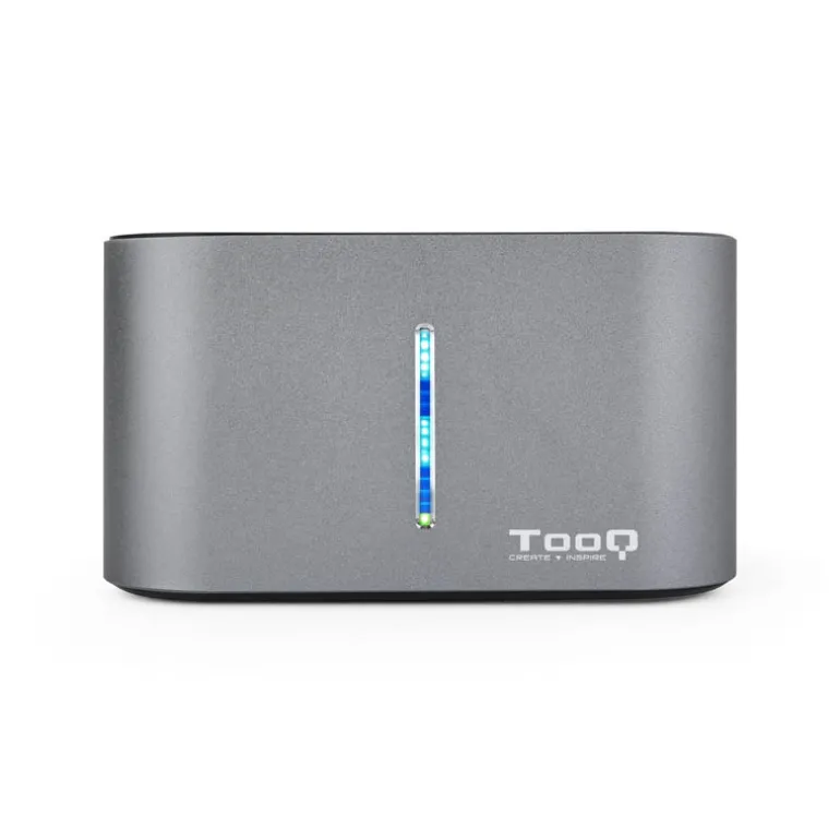 Dock TooQ TQDS-805G Para HDD SSD Gris