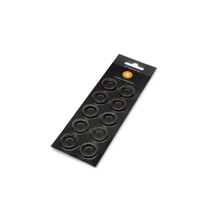 EKWB EK-Torque STC-10/16 Color Rings Pack Verde (10pcs) - Accesorio Racor
