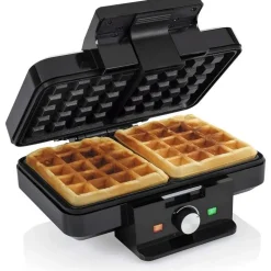 Electrodomésticos TriStar Gofrera 2 Placas Negro