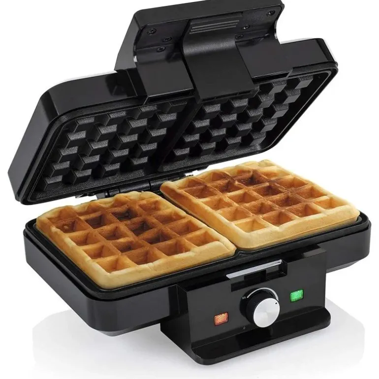 Electrodomésticos TriStar Gofrera 2 Placas Negro