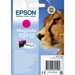 Epson T0713 DURABrite Ultra Ink Magenta - Cartucho