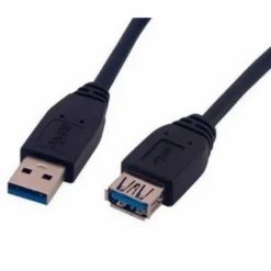 Equip 128398 Conectores Macho/Hembra USB3.0 2m Negro - Cable USB
