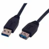 Equip 128399 Conectores Macho/Hembra USB3.0 3m Negro - Cable USB