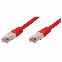 Equip 225420 RJ-45 F/UTP CAT5E 1m Rojo - Cable de Red