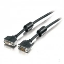 Equip Macho - Macho 5 Metros con Ferritas - Cable DVI
