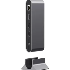 Estación Acoplamiento Acer Type C Universal Docking Station 15 En 1 x HDMI 4K@60Hz Plata