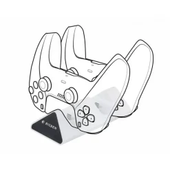 Estación De Carga BigBen TRIPLE CHARGER Para Mandos PS5 USB-C