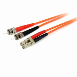 Fibra Óptica StarTech.com LC a ST OM1 Multimodo 2m