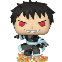 Figura Funko Pop Animacion Fire Force Shinra Con Fuego
