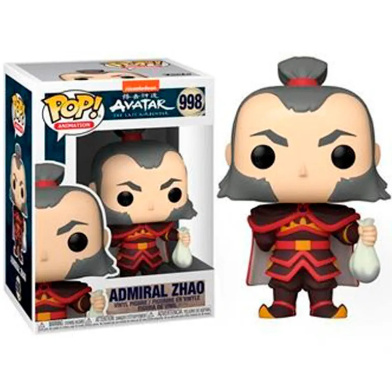 Figura Funko Pop Animacion Avatar The Last Airbender La Leyenda De Aang Admiral Zhao