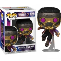 Figura Funko Pop Marvel What If T'Challa Star Lord