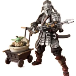 Figura Tamashii Nations Star Wars The Mandalorian Ronin y Grogu