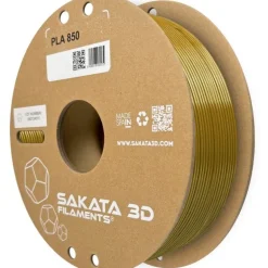 Filamento Sakata 3D PLA 850 1.75mm 1Kg Silk Gold